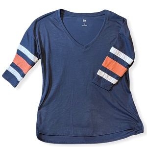 So Three Quarter Inch Sleeve Tee NWOT